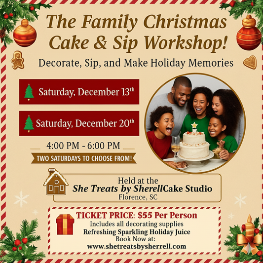 Christmas Cake and Sip